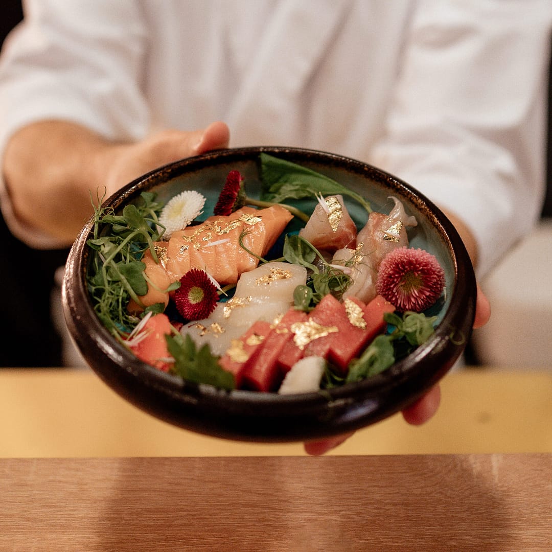 sashimi na warsztatach kulinarnych